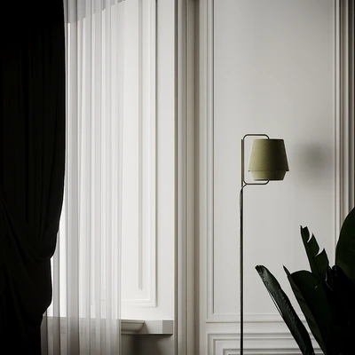 ZERO ELEMENTS Fabric Floor Lamps 4 Colors — Вид 3