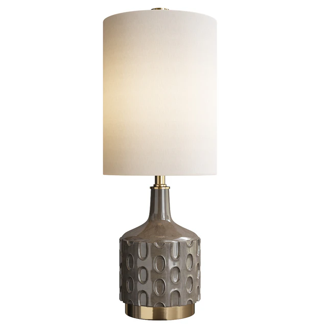 Uttermost darrin grey table lamp — Скачать