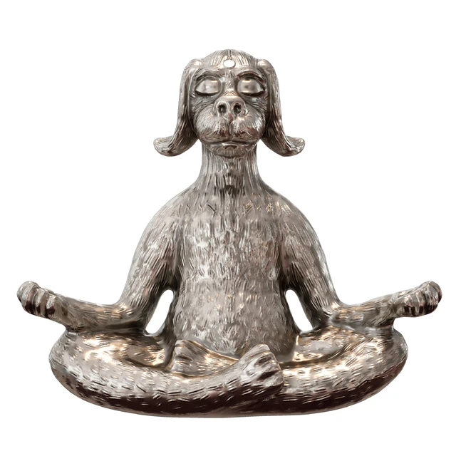 Yoga dog, Yoga dog - figurine — Descargar