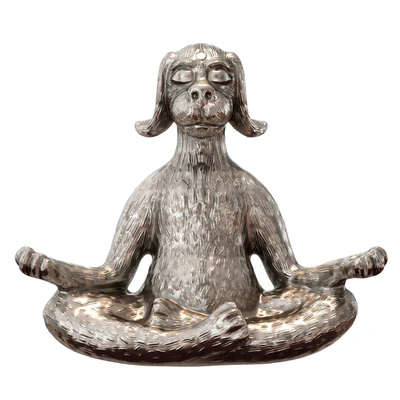 Yoga dog, Yoga dog - figurine — Ver 5