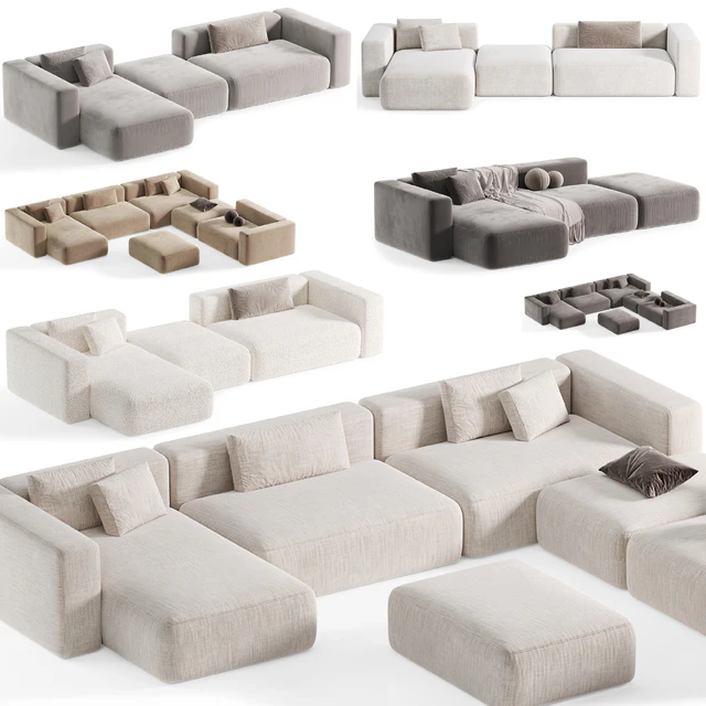 Bari Sofa Modular Sofa modern By Costabella — Скачать