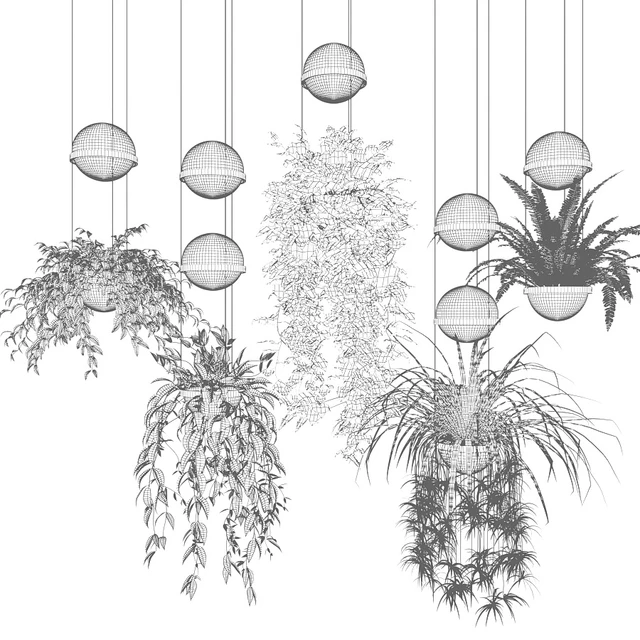 Pendant lamp Palma by Vibia — Descargar