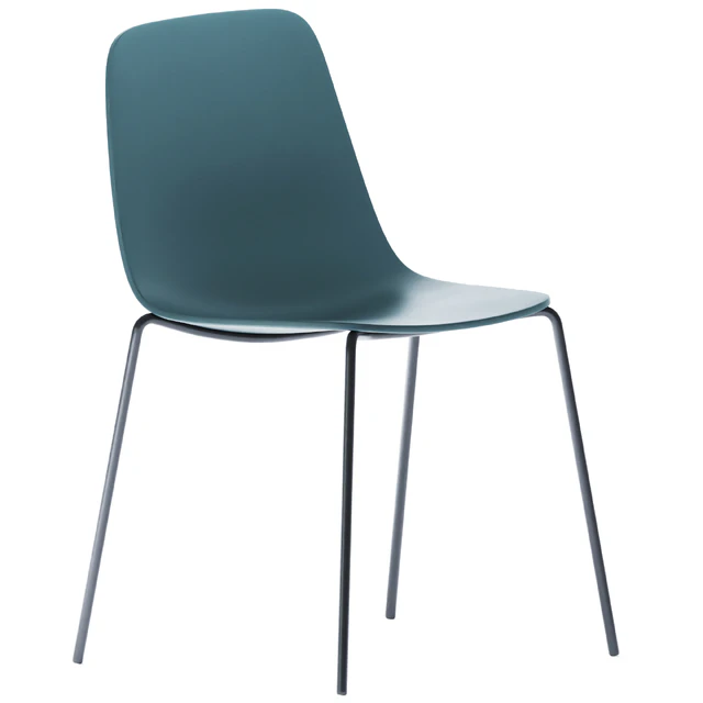 Maarten Plastic Four Legs Chair by Viccarbe — Descargar