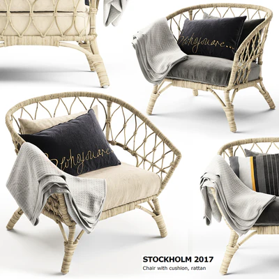 Chair STOCKHOLM 2017 Ikea / Икеа — Вид 1
