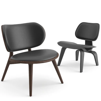 Scandinavian Lounge Chairs by Mater and Vitra — Ver 1