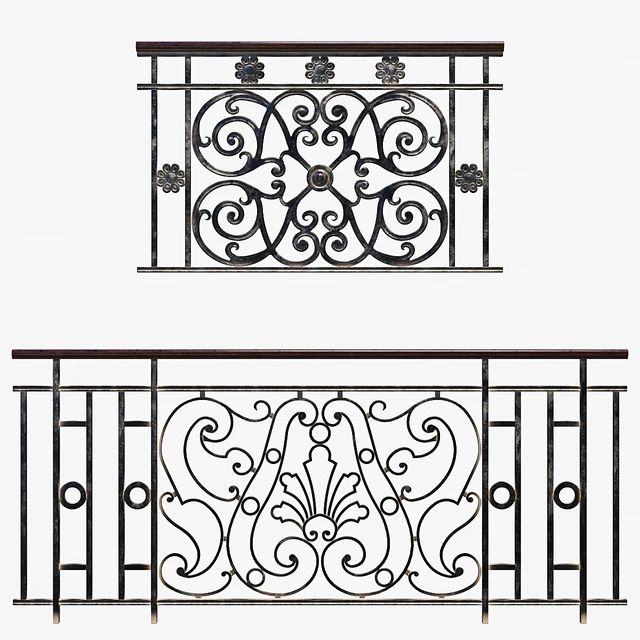 Кованные элементы/Forged fence — Скачать