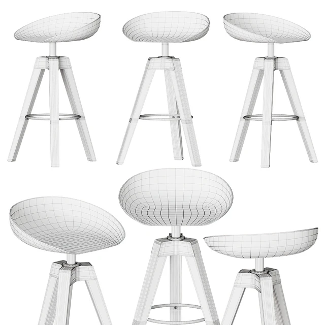 Bonaldo Plumage Stool — Скачать
