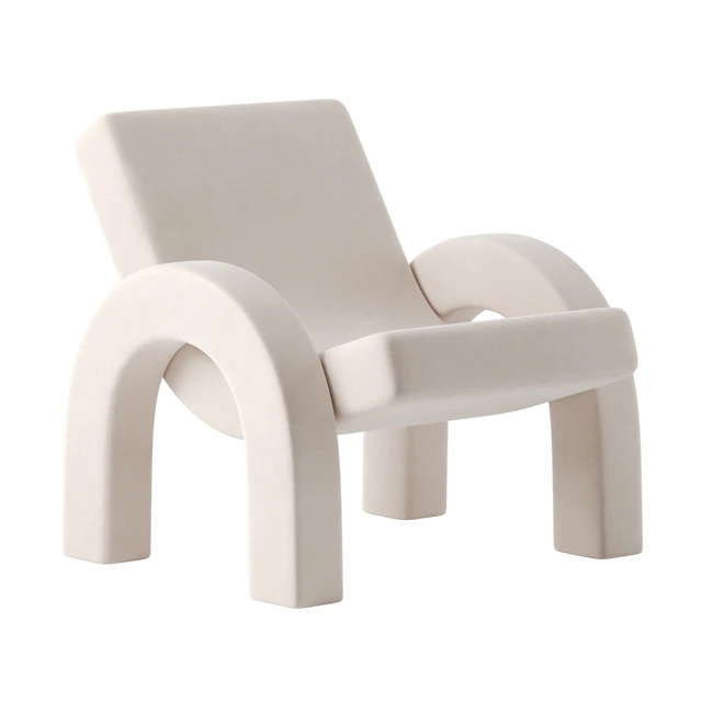 Arco Lounge Chair by Dusty Deco — Скачать