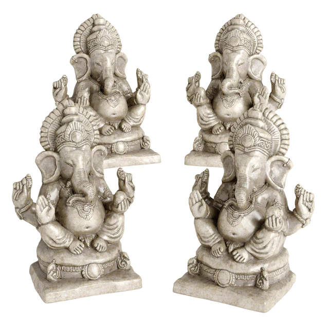 Ganesha sitting sculpture — Descargar