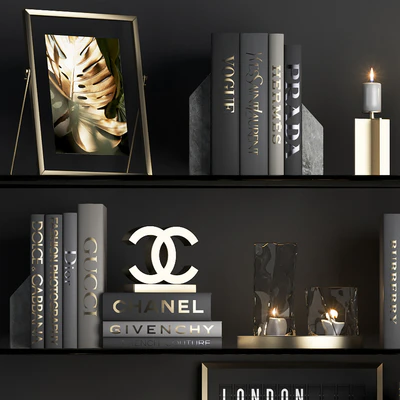 DECOR SET 04 (black) — Ver 4