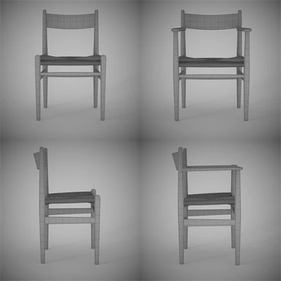 Hans J. Wegner - CH36 & CH37 Chairs — Вид 3