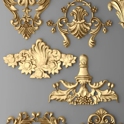 Set stucco decoration — Ver 5