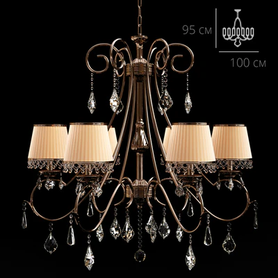 Chandelier Neobronce by Tomas &amp; Saez LIGHTING 2110 — Ver 1