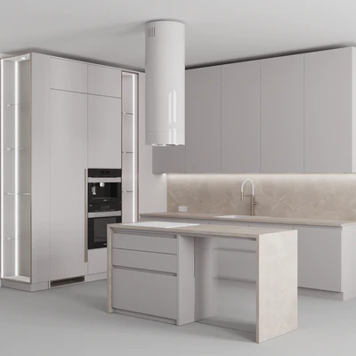 Kitchen №120  " Soft Beige " — Вид 4