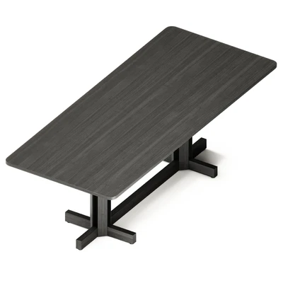 Kettal ALTAR Rectangular wooden dining table — Ver 6