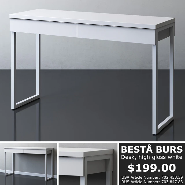 IKEA BESTA BURS Desk — Descargar