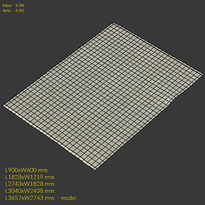 Carpet Dash&Albert  Herringbone Ocean Woven Cotton Rug — Ver 3