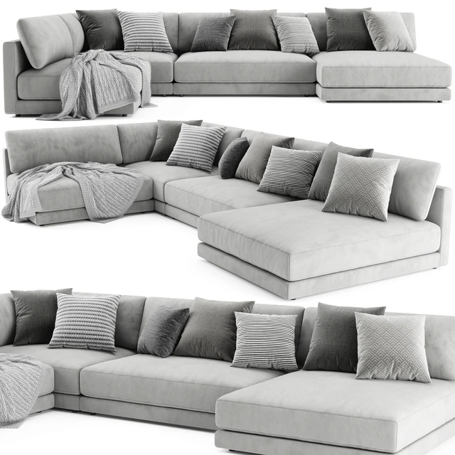 Blanche katarina sectional sofa — Descargar