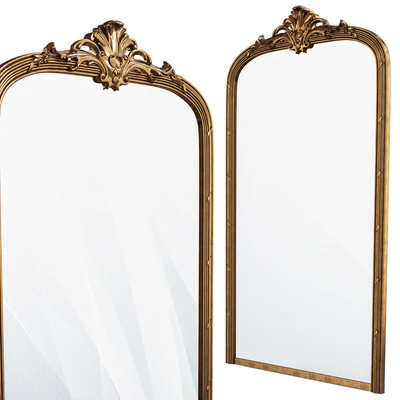 Scandinavian retro mount mirror — Вид 2