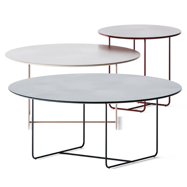 Metal Round Coffee Table Laura by Jori — Скачать