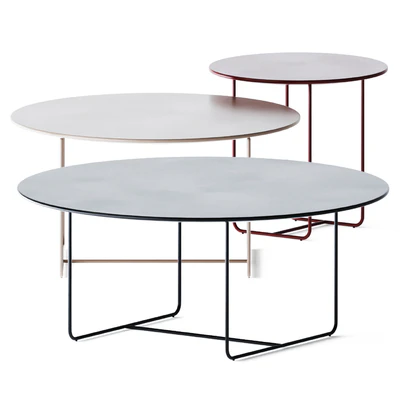 Metal Round Coffee Table Laura by Jori — Вид 2