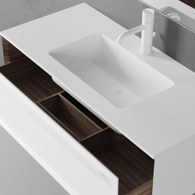 Falper 7.0 | Wall-mounted vanity unit with drawers — Ver 3