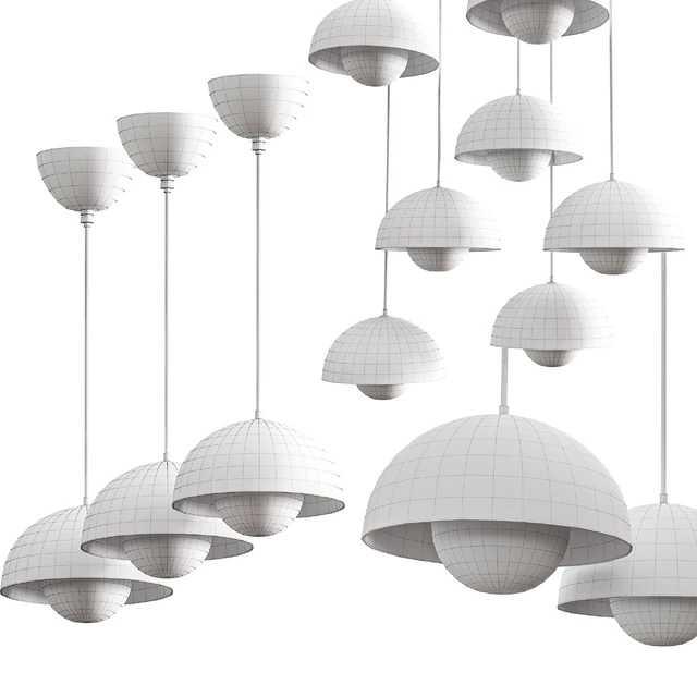 FlowerPot VP1 pendant BY VERNER PANTON — Descargar
