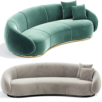 Ghidini Long Curved Sofa — Вид 4