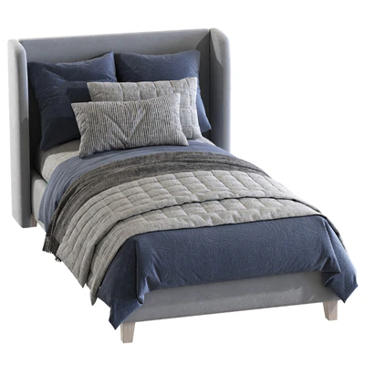 Кровать Angela Upholstered Low Profile Standard Bed — Вид 5