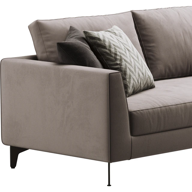 Meridiani Louis Up Sofa — Скачать