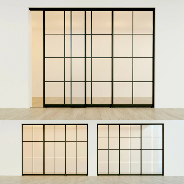 Sliding partition door 15 — Descargar