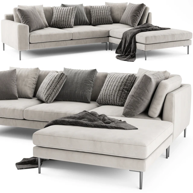 West Elm Harper With Ottoman — Descargar