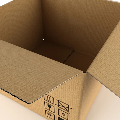 Картонная коробка / Cardboard box — Вид 2