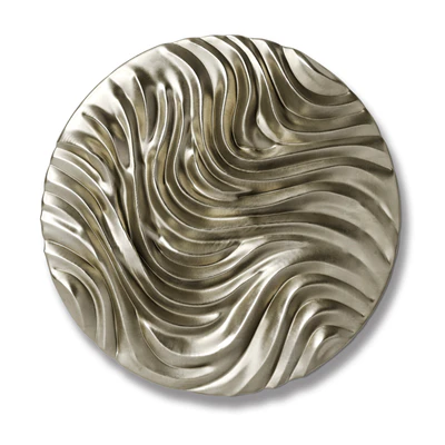 Round Wall panel Wave Circle wall panel — Ver 1