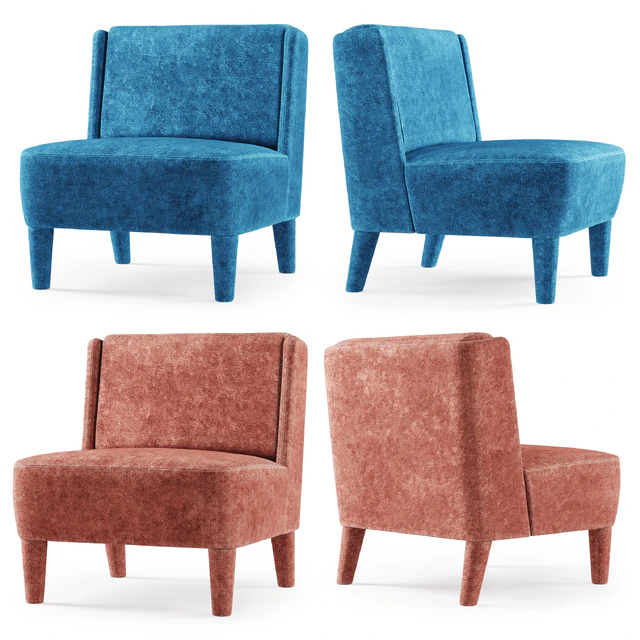 Meridiani Cecile armchair — Скачать