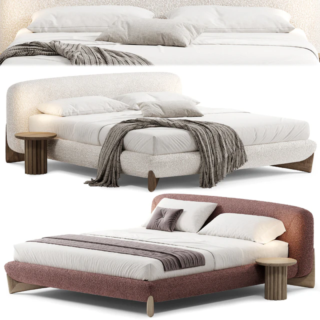SOFTBAY Double Bed By Porada — Descargar
