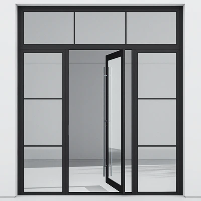 Aluminum door 207 — Ver 1