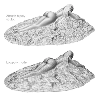 Figure of sand — Ver 3