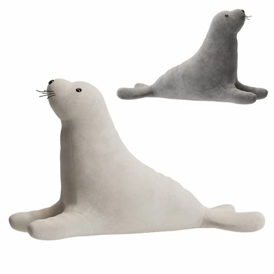 White Seal Plush Toy — Вид 1