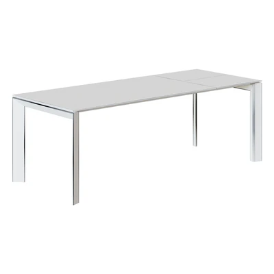 Table Atta 160 (220) x90 gray ceramic — Ver 4