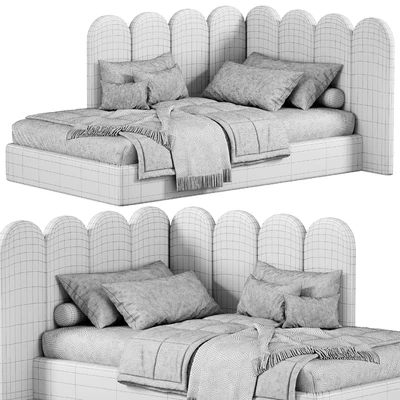 Soft Panels 3D Kids Bed by Livemaster — Ver 4