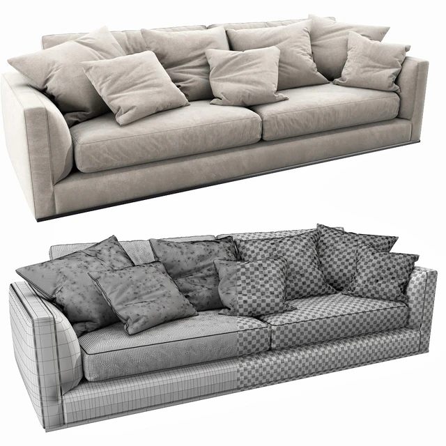 B&B Italia Richard Sofa — Скачать