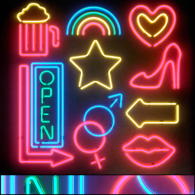 Light modules. Set 12. Neon — Скачать