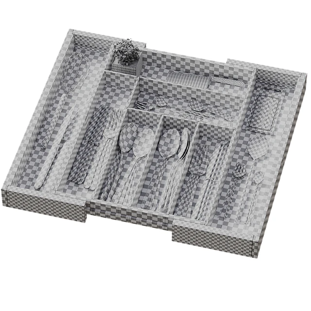 Pipishell Bamboo Expandable Drawer Organizer — Скачать