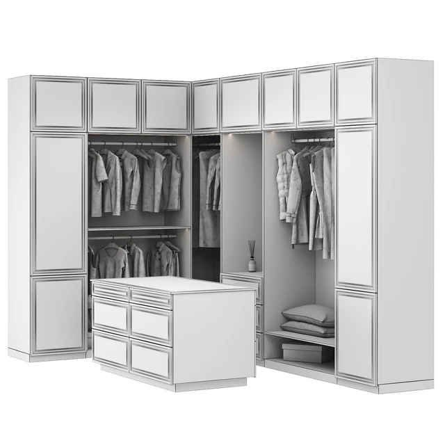 Dressing room with island — Descargar