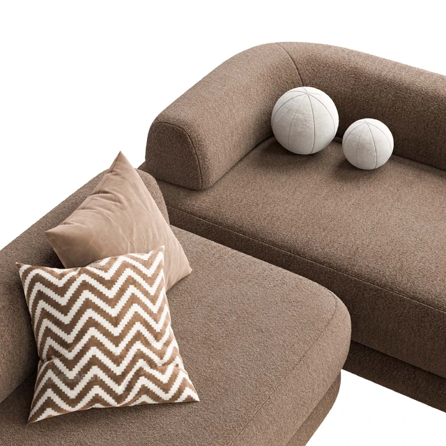 Zanotta Bumper Sofa — Descargar