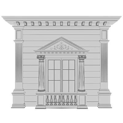 Классический элемент фасада — Вид 5