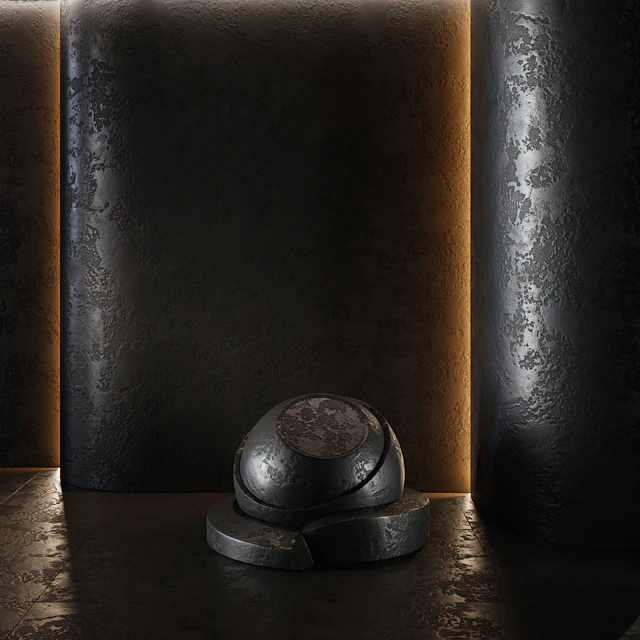 Decorative plaster | Concrete set (seamless) | 11 — Скачать