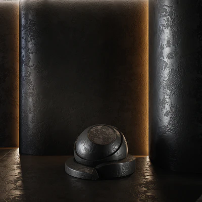 Decorative plaster | Concrete set (seamless) | 11 — Вид 6