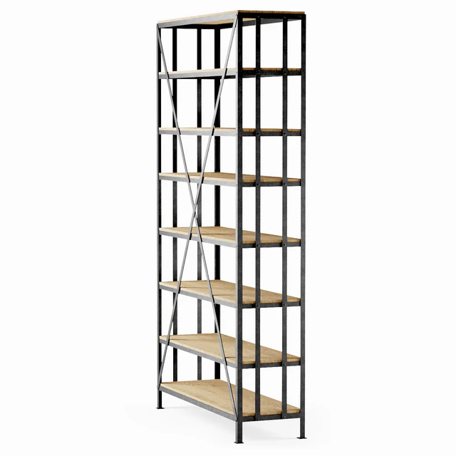 Large metal rack / Большой металлический стеллаж — Скачать
